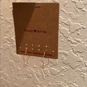 brandy - star earrings